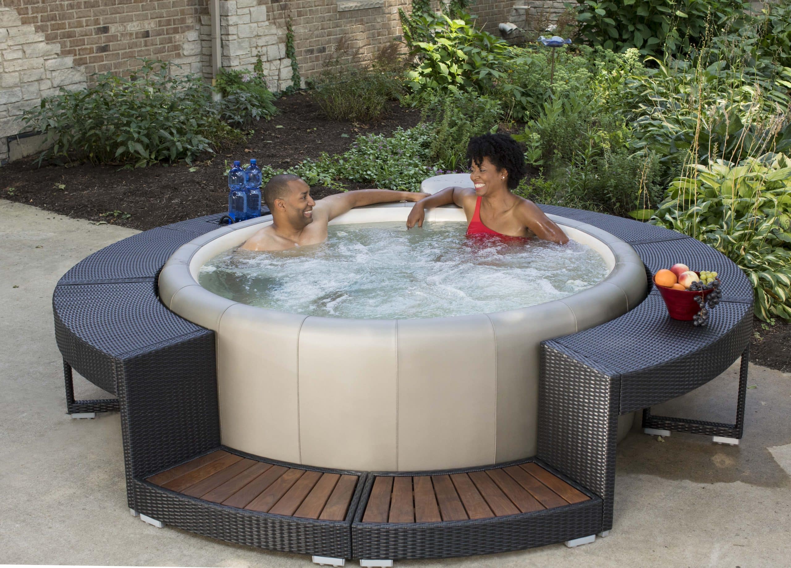 Complete Your Softub With One of Our Exterior Surround Options